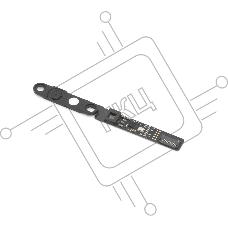 Камера iSight с контроллером MacBook 12 Retina A1534 Early 2015 Early 2016 Mid 2017 (821-2729-A)