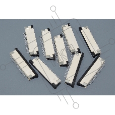 Разъем FPC Half Coverage Top Contact 1.0K-BS-16PWB 16 pin высота 2мм шаг 1мм 10 шт