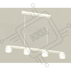 Светильник Ambrella light XB9151204/4 SWH/FR белый песок/белый матовый GX53 (C9151, N8477)