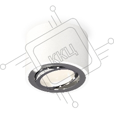 Светильник Ambrella Light XS7510003 SWH/PSL белый песок/серебро полированное MR16 GU5.3 (C7510, N7003)