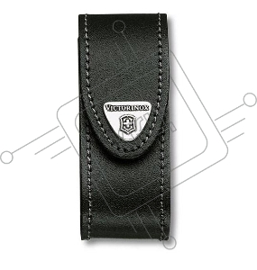Чехол из нат.кожи Victorinox Leather Belt Pouch (4.0520.3) черный с застежкой на липучке без упаковки