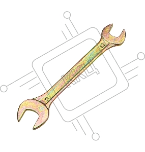 Ключ гаечный рожковый REXANT 13х17 мм, желтый цинк