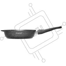 Сковорода Мечта 026802И Гранит black Induction Pro 26 см, съемная ручка