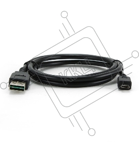 Кабель Gembird/Cablexpert CC-mUSB2D-1M,  Кабель USB 2.0 , мультиразъем USB, AM/microB 5P, 1м, пакет 