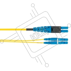 Патч-корд Panduit PVQ9LE10LQM02.0 2x9/125 OS1/OS2 LC дуплекс-LC дуплекс полярность A 2м LSZH