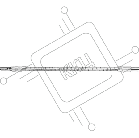 Адаптер STAYER 25512-30 гибкий, 300мм
