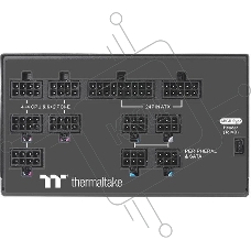 Блок питания Thermaltake PS-TPD-0850F3FAPE-1, 850Вт, 80 PLUS Platinum, 140мм, модульный, черный