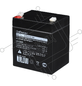 Аккумулятор свинцово-кислотный GoPower LA-1245 12V 4.5Ah (1/10)