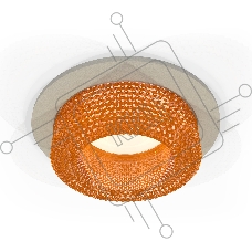 Комплект встраиваемого светильника Ambrella light XC7623024 SGR/CF серый песок/кофе MR16 GU5.3 (C7623, N7195)