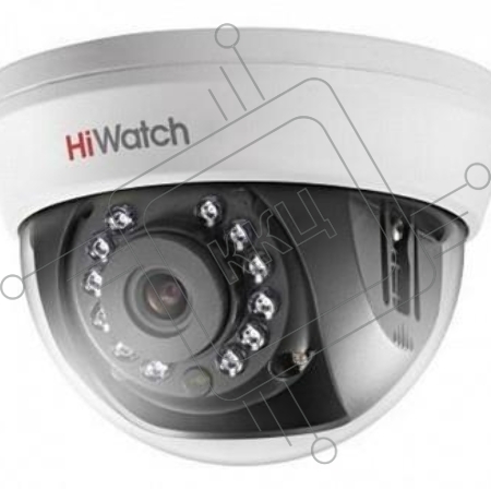 Камера видеонаблюдения Hikvision HiWatch DS-T101 2.8-2.8мм HD TVI цветная корп.:белый