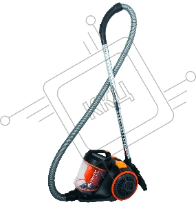 Пылесос Starwind SCV2285 2200Вт черный/оранжевый