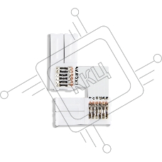 GS6801 Соединитель угловой L 5050 12/24V (6 конт.) (10шт)