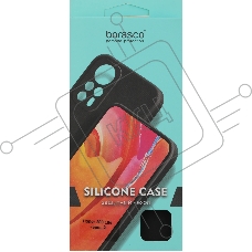 Чехол (клип-кейс) BoraSCO для Honor 200 Lite Silicone Case черный (73437)