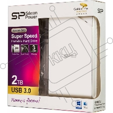 Внешний жесткий диск Silicon Power USB 3.0 2Tb S03 SP020TBPHDS03S3W Stream 2.5