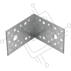 Крепежный уголок, КU 90x90x65 мм, Россия// Сибртех