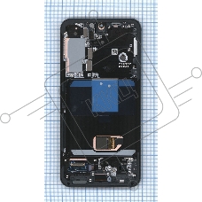 Дисплея для Samsung Galaxy S22 SM-S901B в сборе с тачскрином ServicePack, серый (GH82-27520E)