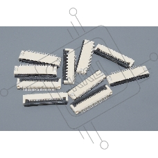 Разъем FPC Flip-Lock 0510-28RLGF 28 pin высота 1мм шаг 0,5мм 10 шт