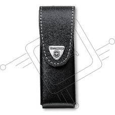 Чехол из нат.кожи Victorinox Leather Belt Pouch (4.0524.3) черный с застежкой на липучке без упаковки