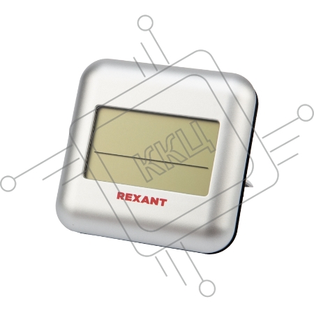  Термометр электронный REXANT S3341BF с часами и беспроводным выносным датчиком
