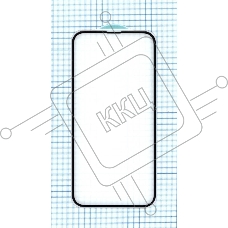 Защитное стекло 6Dдля Apple iPhone 13 Pro черный