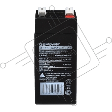 Аккумулятор свинцово-кислотный GoPower LA-445 4V 4.5Ah (1/20)