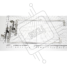 Петли для ноутбука HP Pavilion dv6-1000, dv6-1200, dv6-2000, dv6t-2000 15.6 LCD    52006001
