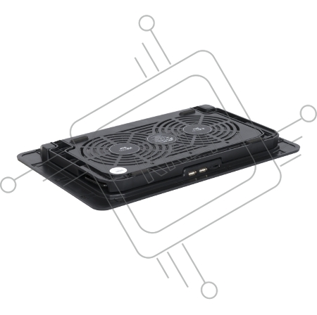 Подставка для ноутбука STM IP17 STM Laptop Cooling IP17 Black (17,3