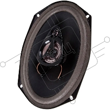 Колонки автомобильные Phantom MS 693 (без решетки) 200Вт 93дБ 4Ом 16x23см (6x9дюйм) (ком.:2кол.) коаксиальные трехполосные
