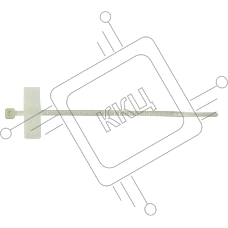 Стяжки MPT-210x3.0 пластиковые 210 мм х 3.0 мм с площадками для маркировки  (100 шт.)(MPT-210x3.0)