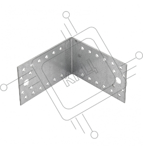 Крепежный уголок, КU 105x105x65 мм, Россия// Сибртех