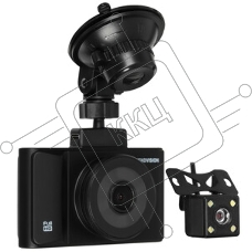 Видеорегистратор TrendVision VICTORY DUAL черный 2Mpix 1080x1920 1080p 170гр. GPS GP6248