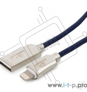 Кабель USB Cablexpert для Apple CC-P-APUSB02Bl-1.8M, MFI, AM/Lightning, серия Platinum, длина 1.8м, синий, блистер
