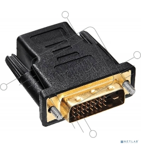 Адаптер Buro HDMI-19FDVID-M_ADPT HDMI-19M(F)/DVI-D(M) с позол. конт.