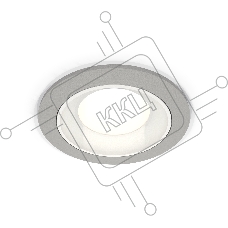 Комплект встраиваемого светильника Ambrella light XC7623060 SGR/SWH серый песок/белый песок MR16 GU5.3 (C7623, N7020)
