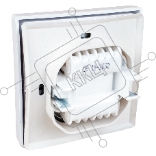 Выключатель Bylectrica Выкл. 2-кл. СУ IP44 серия CARRE, белый (С510-2632)