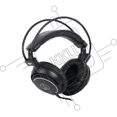 Наушники AUDIO-TECHNICA ATH-AVC500 , дуговое крепление, част. диапазон: 10-25000Гц, макс. входн. мощность 1800мВт, чувствит. 106дБ/мВт, сопростивление 40Ом, диаметр мембраны 53мм, шнур 3м, штекер 3,5мм, в комплекте адаптер на 6,3мм