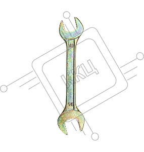 Ключ гаечный рожковый REXANT 13х14 мм, желтый цинк