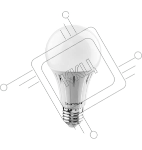 Лампа светодиодная 71 682 OLL-A65/А60-12-230-2.7K-E27 12Вт шар 2700К тепл. бел. E27 1000лм 176-264В ОНЛАЙТ 71682