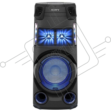 Минисистема Sony MHC-V43D черный/CD/CDRW/DVD/DVDRW/FM/USB/BT