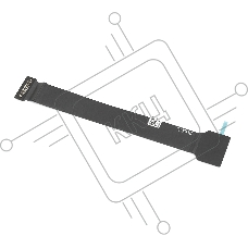 Шлейф аудио платы MacBook Air 13 Retina M1 A2337 Late 2020 (821-03452)