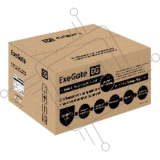 Стабилизатор напряжения настенный ExeGate Master Turbo XV-20000 (20000ВА, вход 80-265В, цветной дисплей, выход 220В±8%, КПД 98%, 5 уровней защиты, задержка, усиленный метал.корпус, 2*Schuko+клем.колодка, RTL)