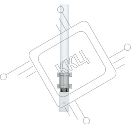 Сетевое оборудование UBIQUITI AMO-2G13 всенаправленная MIMO 2x2 , диапазон частот - 2.35 - 2.55 GHz, коэффициент усиления - 13 dBi