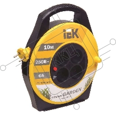 Катушка Iek WKP23-06-04-10 УК10 с т/з 4 места 2Р/10м 2х0,75 мм2 