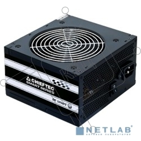 Блок питания Chieftec 500W RTL GPS-500A8 {ATX-12V V.2.3 PSU with 12 cm fan, Active PFC, fficiency >80% with power cord 230V only}