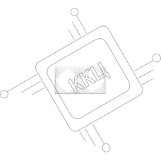 Рамка Kranz STRONG 2-постовая жемчуг