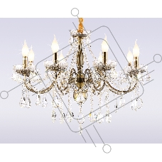 Светильник Ambrella light TR4950/8 SB/CL бронза/прозрачный E14/8 max 40W D620*585