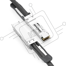 Кабель NADDOD 1m (3ft) NVIDIA/Mellanox Compatible 400G DAC QSFP112 4x100G PAM4 to QSFP112 4x100G PAM4 Passive Direct Attach Copper Cable