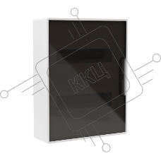 Щиток настенный DKC F24W1WD 24 мод. FRAME с тонированной дверцей с шин. PEN 2шт 8 отв. + 2шт 6 отв. бел.