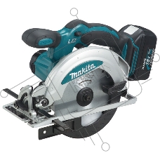 Пила циркулярная MAKITA DSS610RFE  18В 2х3Ач LiIon 3700об/мин диск165мм рез57мм 3.2кг