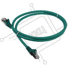 Патч-корд LANMASTER LSZH FTP кат.6, 5.0 м, зеленый